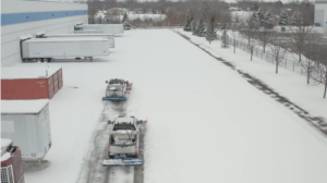 Commercial Snow Plowing Apex Landscaping Lake County, IL